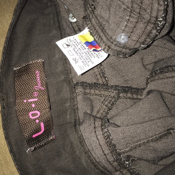 Butt Lifting Jeans-Levanta cola(dark brown skinny) - Picture 6 of 8